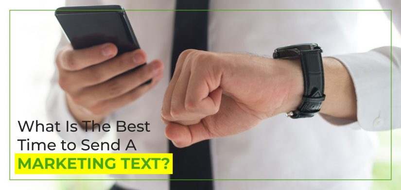 What is the best time to send a marketing text?