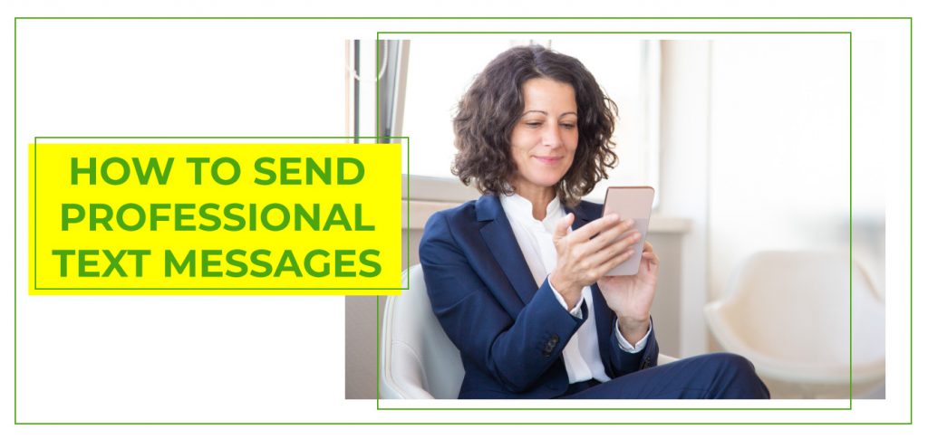 text marketing: professional messages