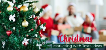 Christmas Marketing with Texts ideas