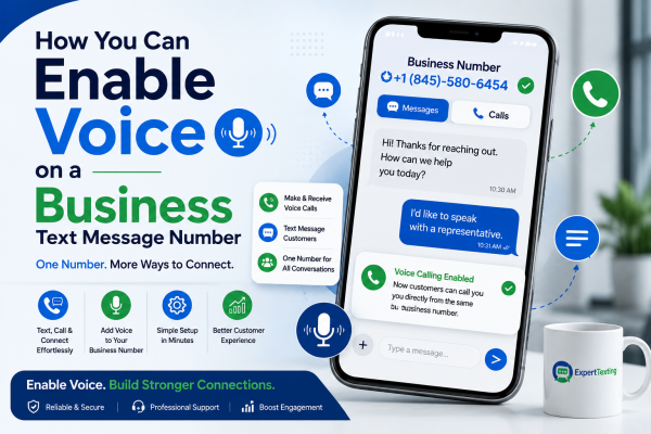 Business text message